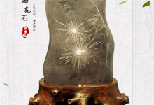人石共鸣才能出形神兼备的好作品-菊花石艺术品