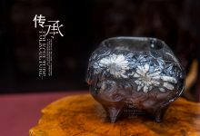 菊花石雕一代宗师名匠:戴清升-菊花石艺术品