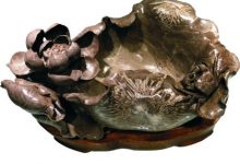 菊花石中“螃蟹”的寓意-菊花石艺术品